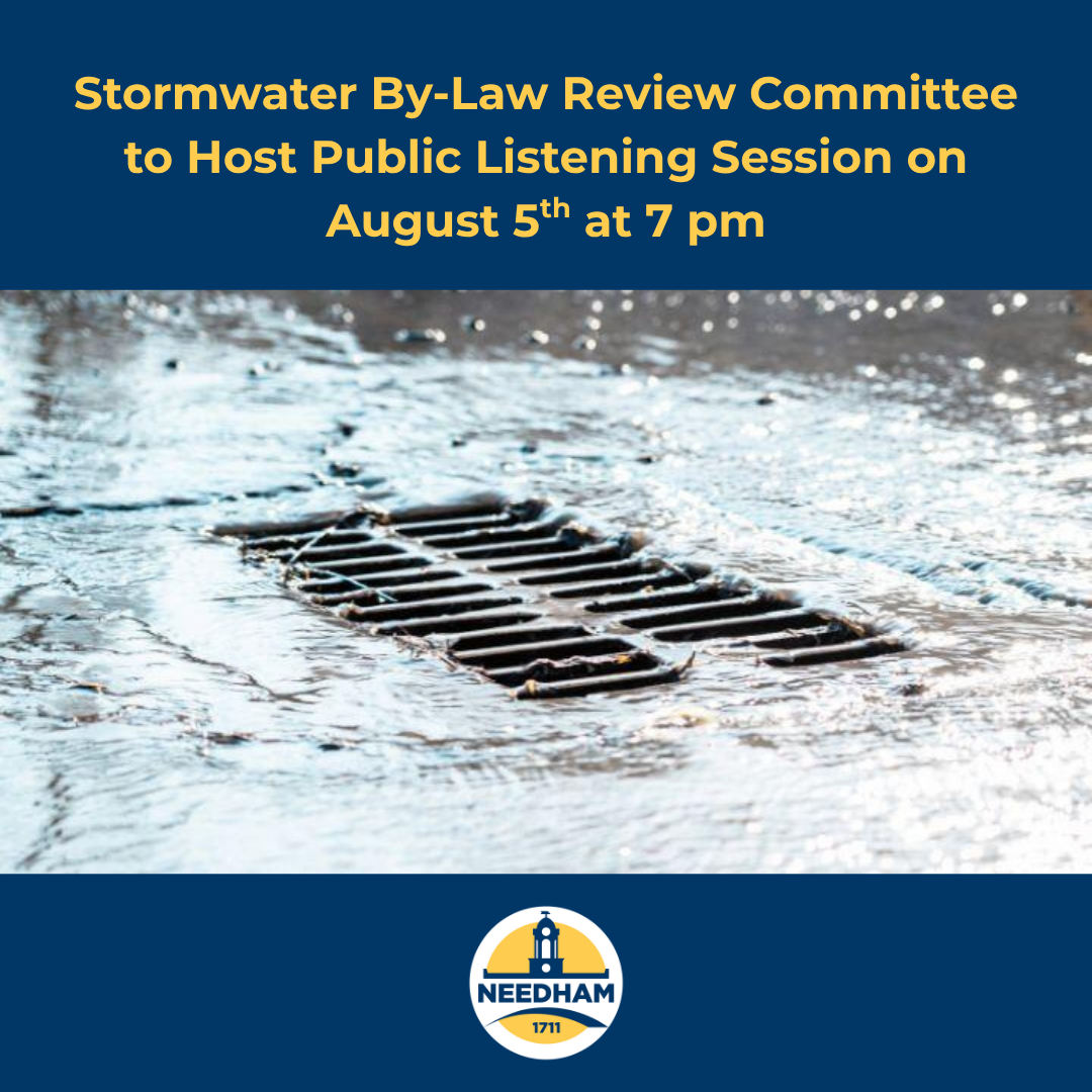 Stormwater By-Law Review Committee August 5 Public Listening Session