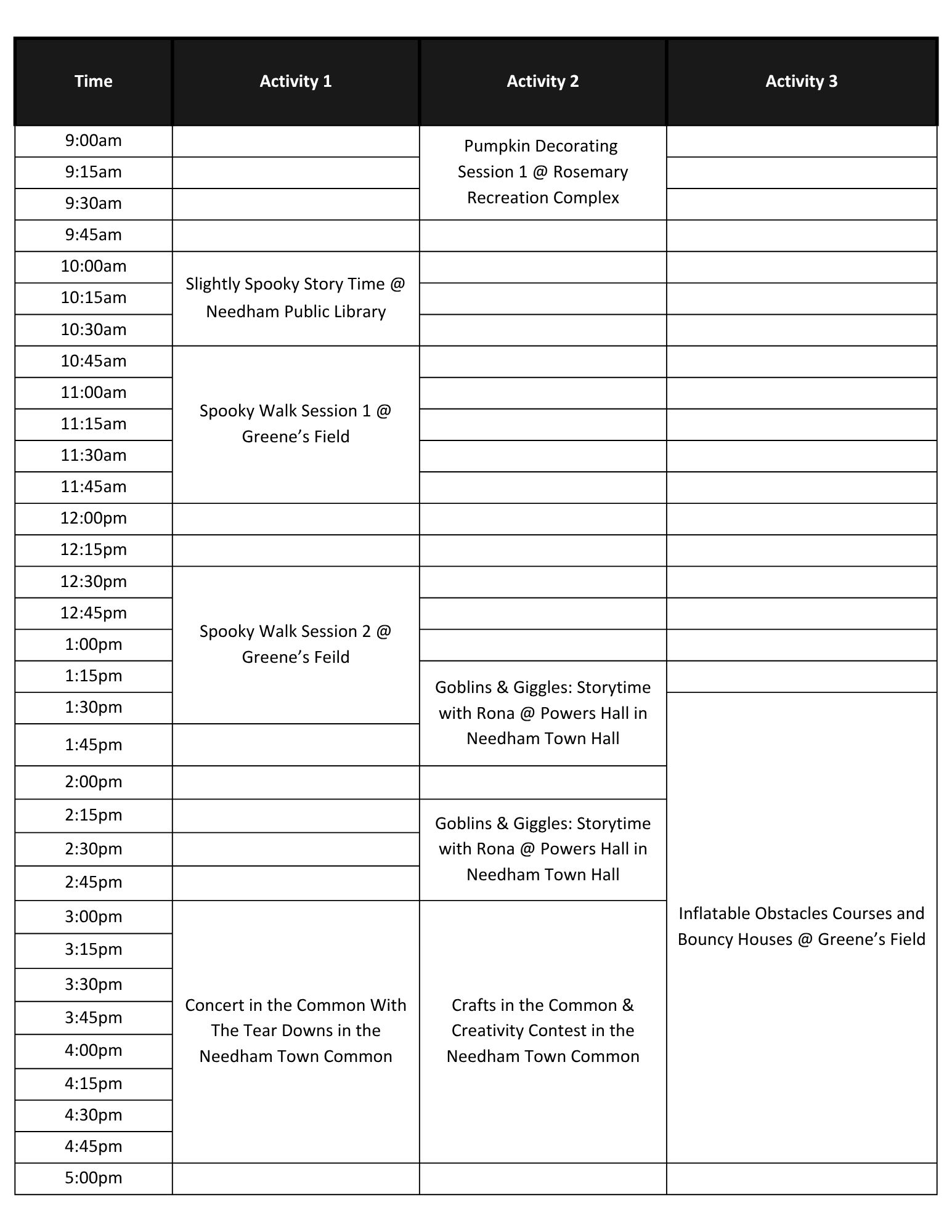 FFD2025 Schedule Updated