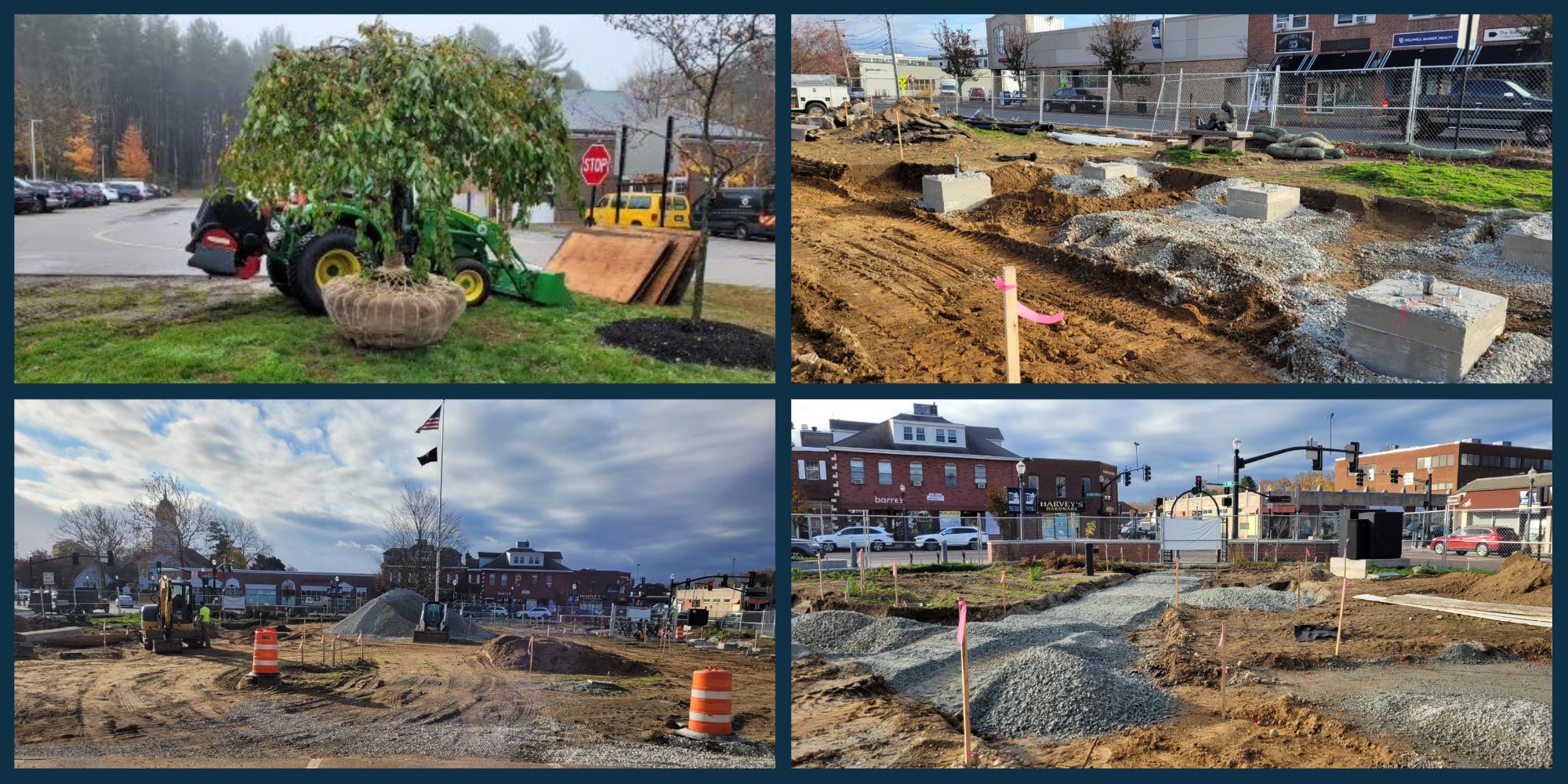 Town Common Project completed tasks November 7